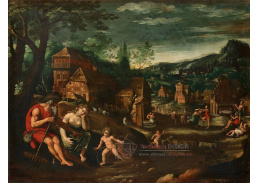 KO III-370 Simon de Vos - Alegorie července