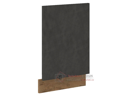 VEGA, dvířka na vestavnou myčku ZM 57x44,6cm, dub lancelot / šedá