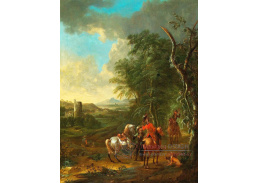 DDSO-2383 Philips Wouwerman - Jezdci v krajině