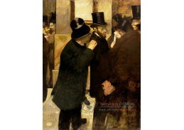 A-185 Edgar Degas - Na burze