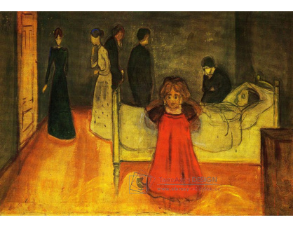 VEM13-123 Edvard Munch - Mrtvá matka a dítě