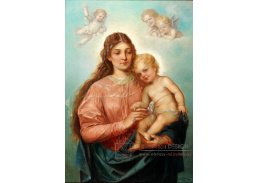 VRHZ-90 Hans Zatzka - Madonna s Ježíškem a anděly