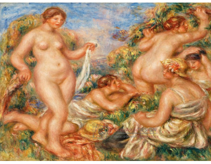 D-6842 Pierre-Auguste Renoir - Koupajícící se skupina žen