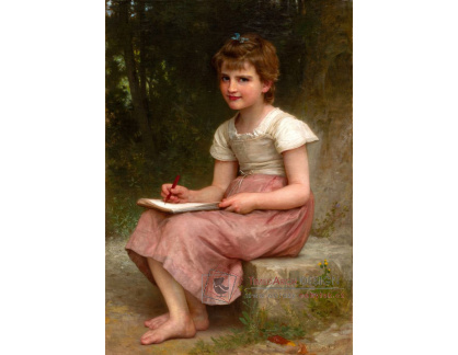 D-8093 William Adolphe Bouguereau - Psaní