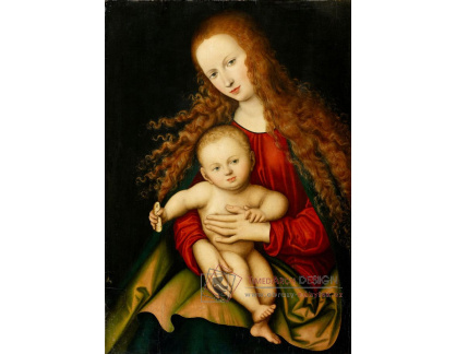 D-9161 Lucas Cranach - Madonna s dítětem