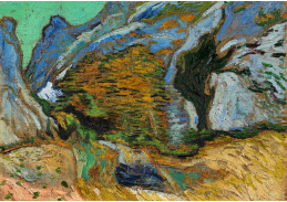 A-14 Vincent van Gogh - Rokle s malým potokem