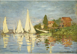 VCM 143 Claude Monet - Regata u Argenteuil