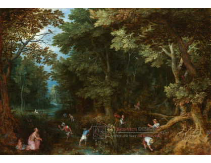 BRG-55 Jan Brueghel - Latona a Lycian s rolníky