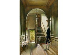 KO V-183 Pieter Christoffel Wonder - Schodiště v londýnské rezidenci malíře
