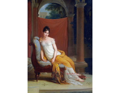 PORT-19 Alexandre-Evariste Fragonard - Madame Recamier