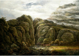 A-7492 Johan Christian Dahl - Norské hory