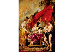 VRU36 Peter Paul Rubens - Narození Ludvíka XIII
