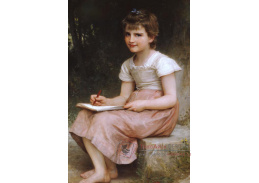 R15-148 Adolph William Bouguereau - Učení