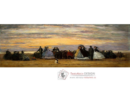 VF354 Eugene Boudin - Pláž ve Villerville