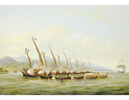 KO VI-499 William John Huggins - Čluny a šalupy v Indramayo na Jávě