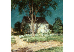 A-1618 Willard Leroy Metcalf - Stará usedlost Connecticutu