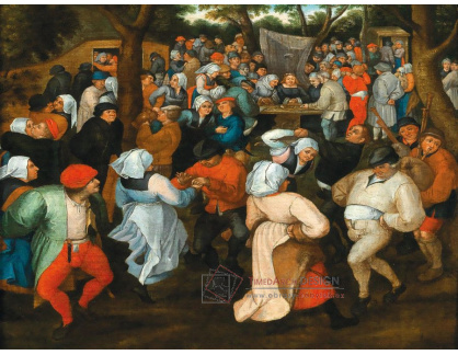 DDSO-4747 Pieter Brueghel - Svatební tanec