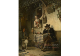 A-7978 Ferdinand de Braekeleer - Odpočívající lovec