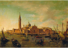 DDSO-5001 Giacomo Guardi - San Giorgio Maggiore v Benátkách