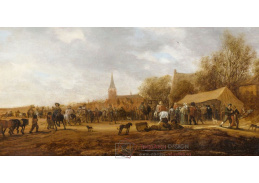 D-6190 Salomon van Ruysdael - Koňský trh