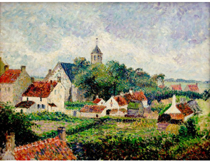 VCP-408 Camille Pissarro - Vesnice Knocke