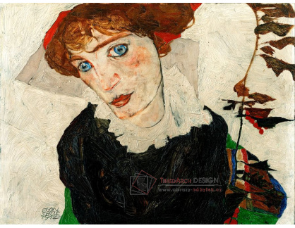VES 5 Egon Schiele - Portrét Wally