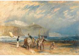 VTR-37 Joseph Mallord William Turner - Přístav Folkestone a pobřeží Doveru