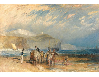 VTR-37 Joseph Mallord William Turner - Přístav Folkestone a pobřeží Doveru