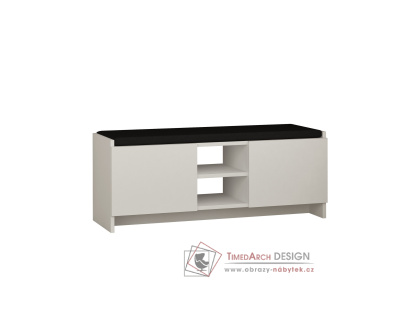 ZULLA, botník 2-dveřový, bílá