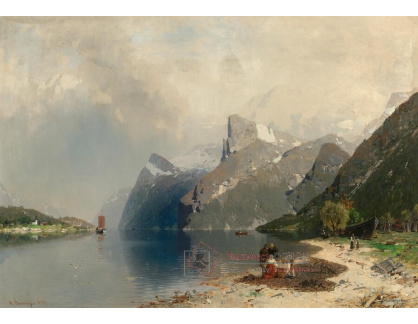 A-7390 George Anton Rasmussen - Fjordská krajina