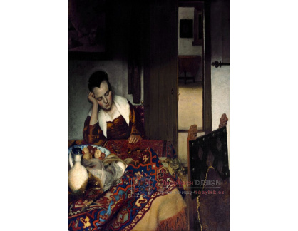 DDSO-2842 Johannes Vermeer - Spící mladá žena
