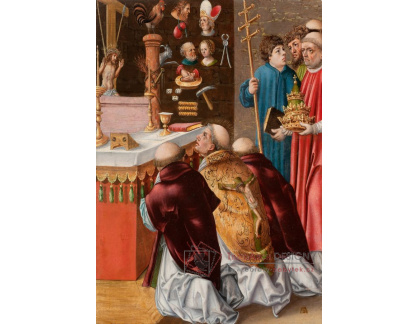 D-6084 Lucas Cranach - Mše svatého Řehoře