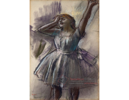 VR6-50 Edgar Degas - Protahující se tanečnice