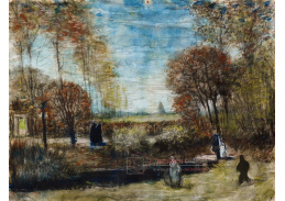 A-1841 Vincent van Gogh - Zahrada fary v Nuenen