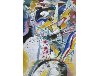 A-5981 Vasilij Kandinskij - Velká studie pro nástěnnou malbu