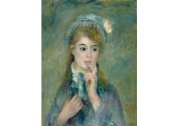 A-8101 Pierre-Auguste Renoir - Portrét mladé ženy