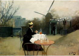 DDSO-4177 Ramon Casas - Venkovní posezení