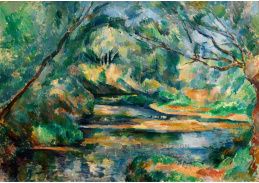 D-7525 Paul Cézanne - Potok v lese