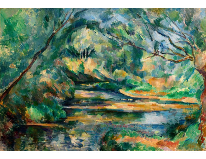 D-7525 Paul Cézanne - Potok v lese