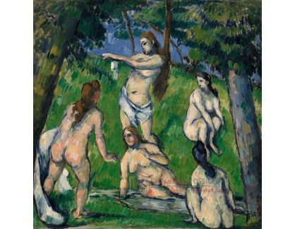 D-8302 Paul Cézanne - Pět koupajících se žen