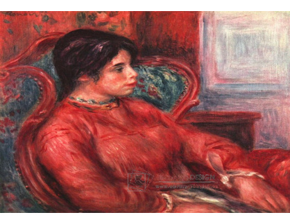 VR14-10 Pierre-Auguste Renoir - Žena v křesle