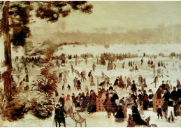 VR14-67 Pierre-Auguste Renoir - Bruslaři v Bois de Boulogne