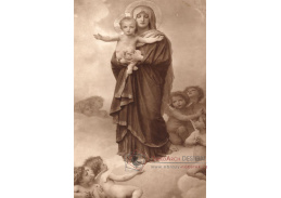 R15-120 Adolph William Bouguereau - Andělská madonna