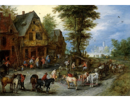 BRG-102 Jan Brueghel - Vesnická krajina