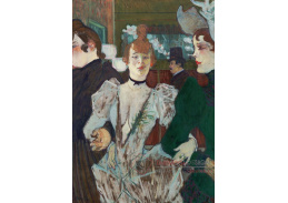 R7-67 Henri Toulose-Lautrec - Goule vcházející do Moulin Rouge