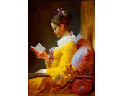 VJHF 04 Jean-Honoré Fragonard - Čtenářka