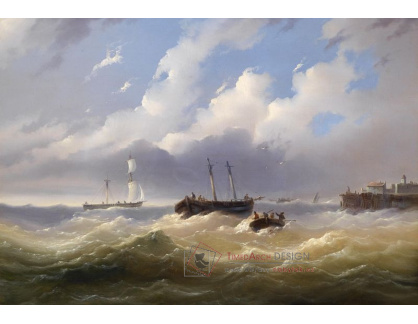 SO VIII-133 Josef Carl Berthold Puttner - Na rozbouřeném moři