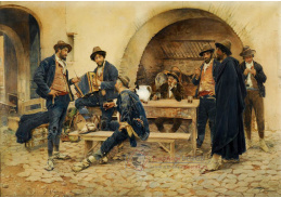 KO I-366 Gustavo Simoni - V taverně