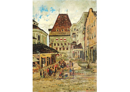 KO V-269 Theodor von Hörmann - Náměstí v Hall v Tyrolsku