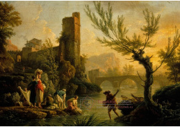 A-7303 Claude-Joseph Vernet - Krajina s pradlenami